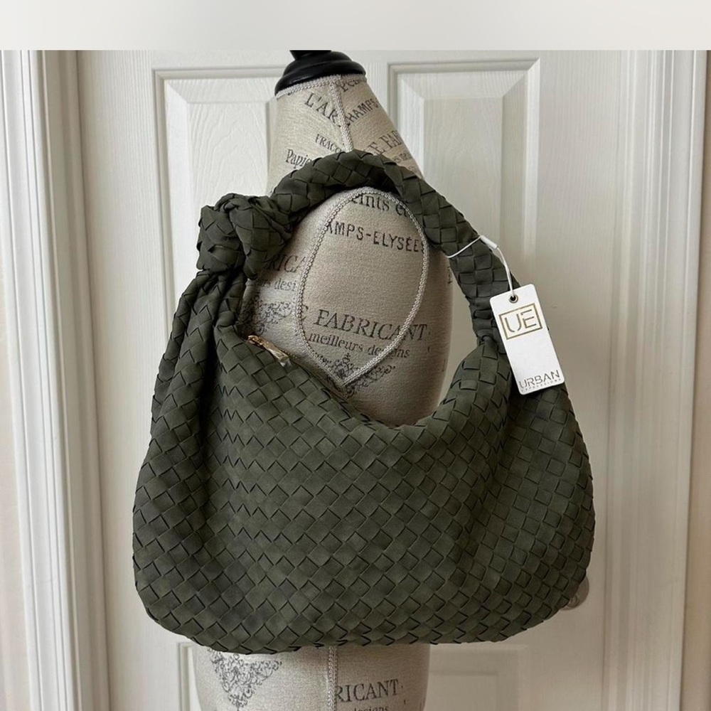 Urban Expressions Olive Woven Bag